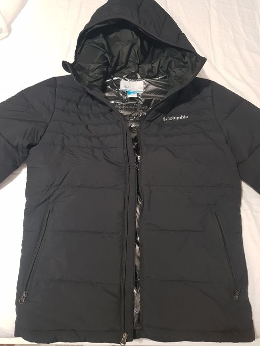 Geacă Iarnă  Columbia, neagră, bărbați
