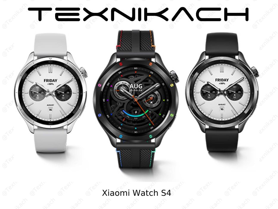 Новый • Xiaomi Watch S4  • Доставка