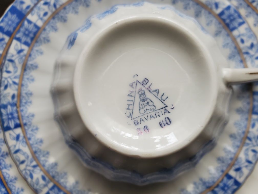 Set porțelan Bavaria China Blau