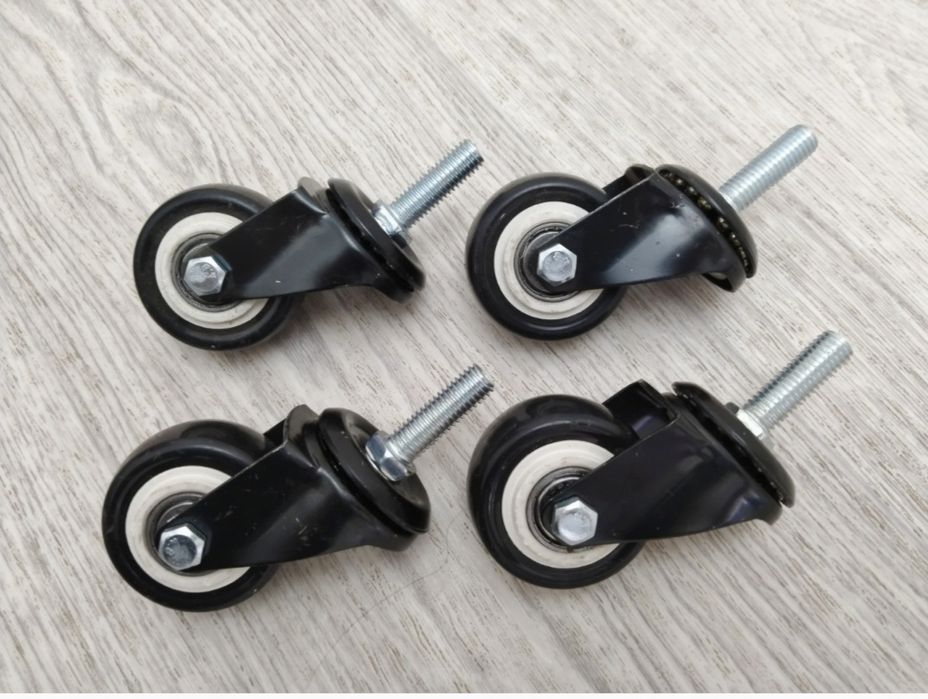 Ролик мебельный резьбовой