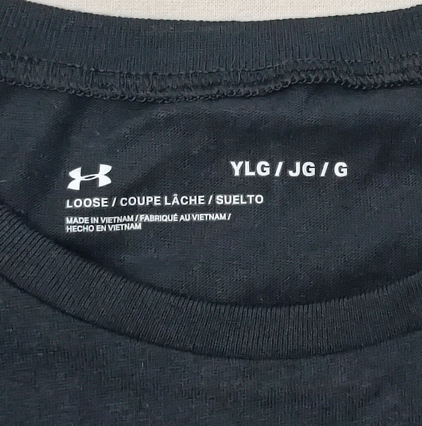 Under Armour UA Tee оригинална тениска ръст 146-156см памук фланелка