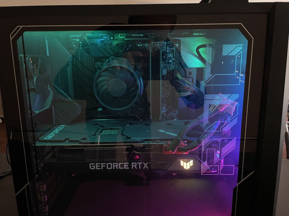 Геймърски компютър ASUS ROG Strix GT15 в гаранция!