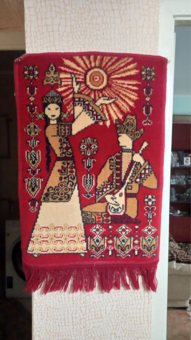 Продам коверчик шерстянная ручная работота