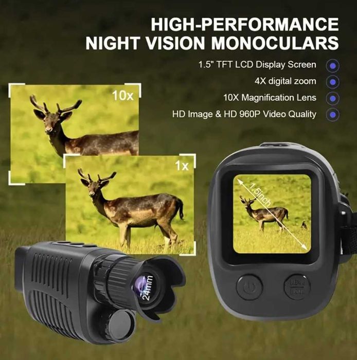 Dispozitiv de termoviziune nocturna infrarosu portabil pt airsoft