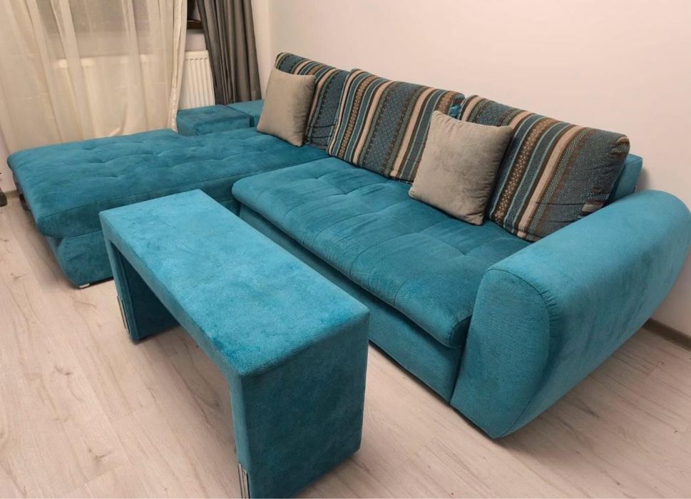 Coltar SH extenibil Bleu