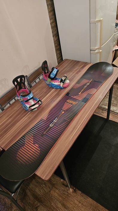 Placa Snowboard Burton Clash 155 Cu legaturi Burton Cartel M
