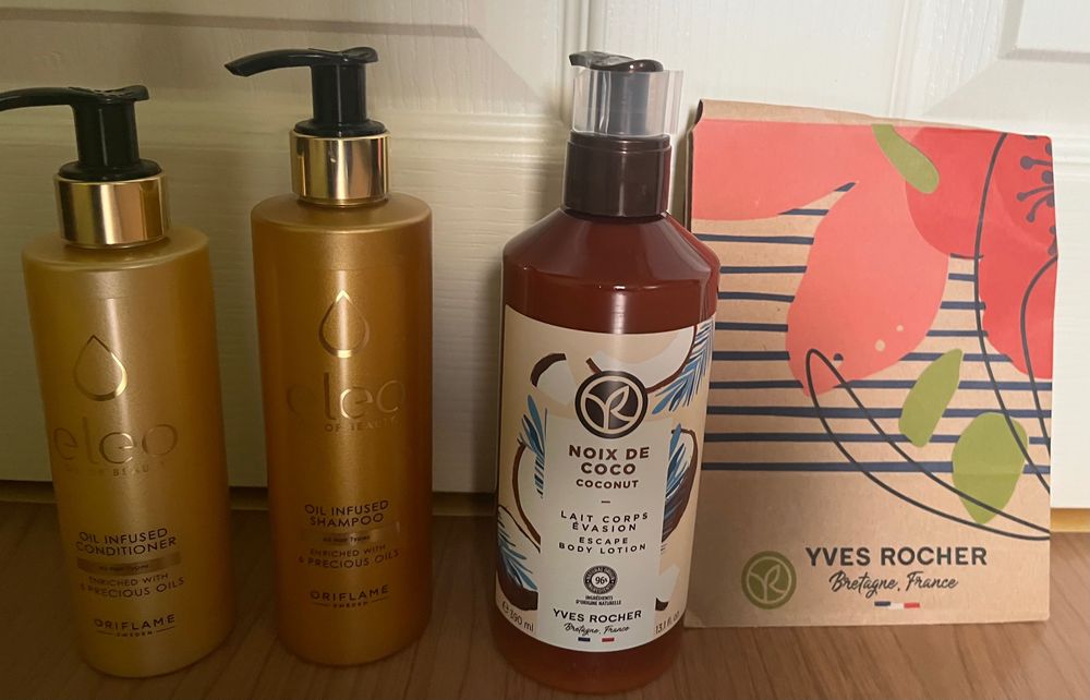 IVES ROCHER body lotion, Oriflame,ALVERDE  сет за 25 лв.