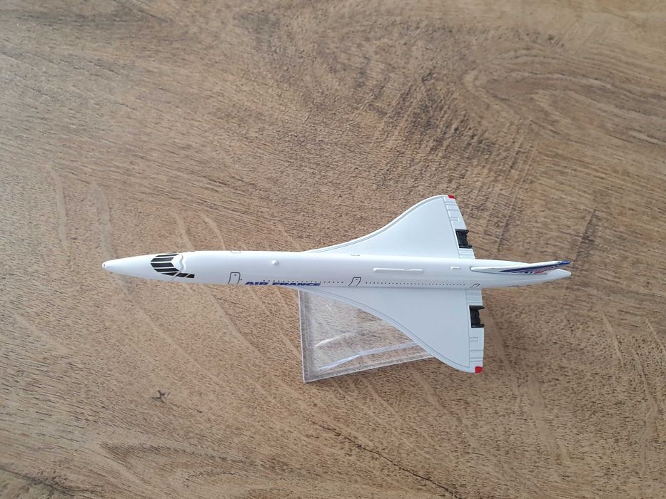 Macheta metalica de avion Air France Concorde | Decoratie