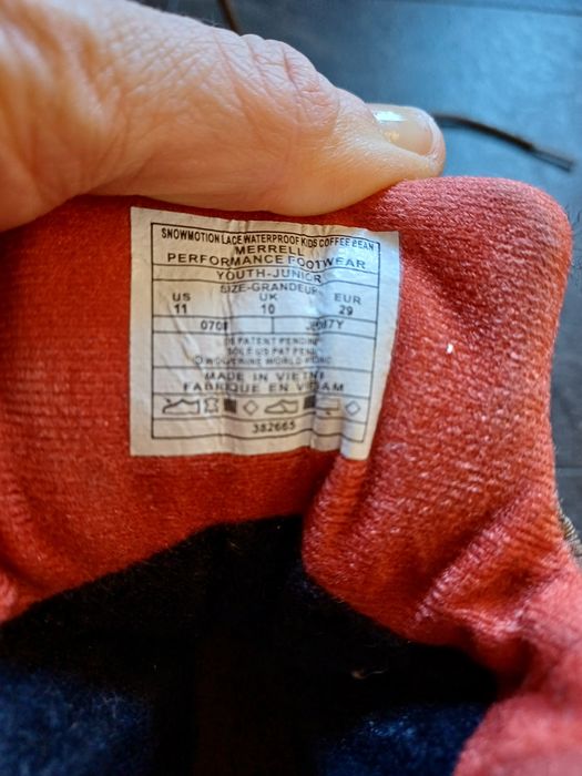 Апрески Merrel - 29 номер