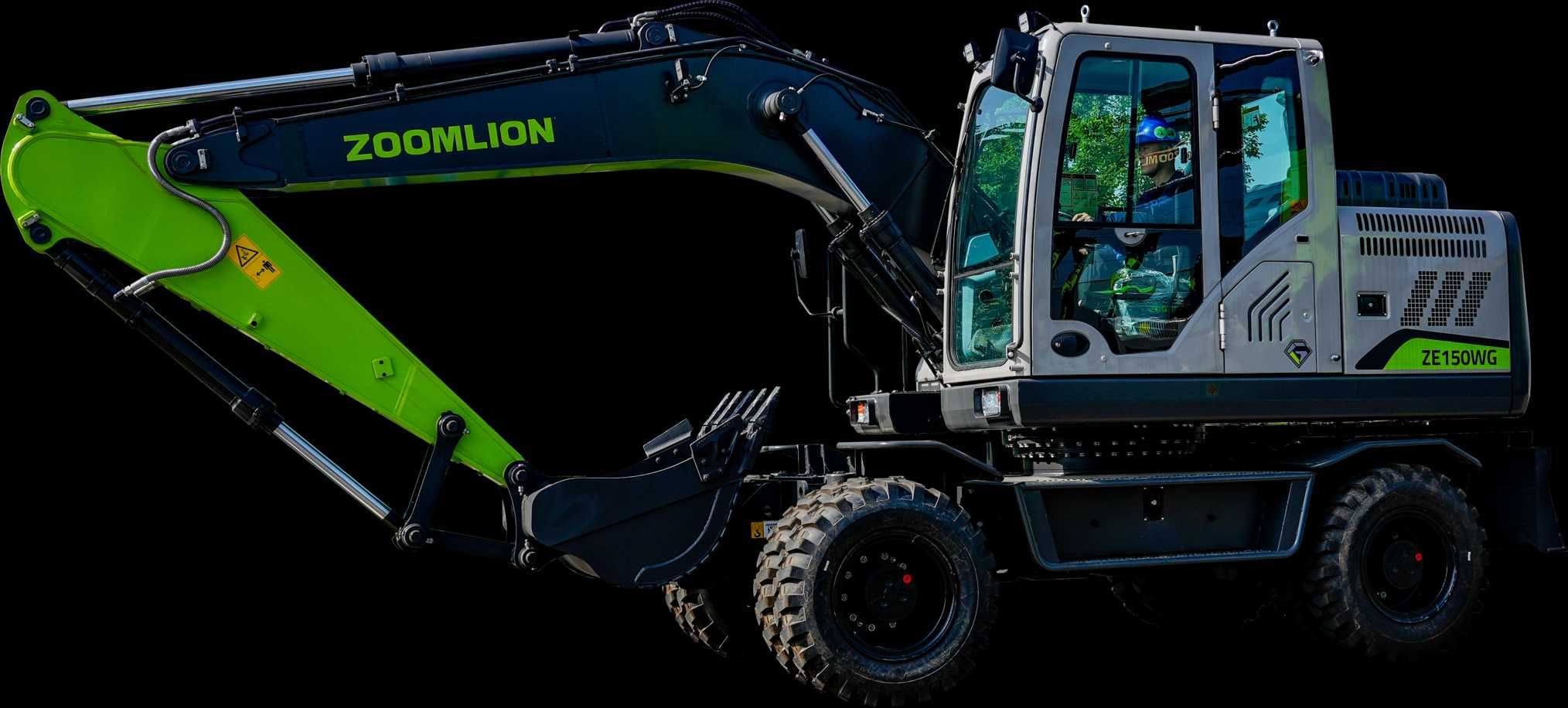 Колесный экскаватор ZOOMLION ZE150WG