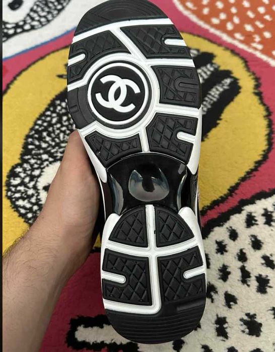 Chanel 2022 Interlocking CC Logo Athletic Sneakers