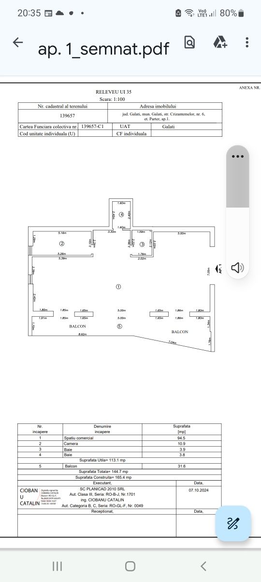 Inchiriere spatiu comercial Flamingo Luxury 2