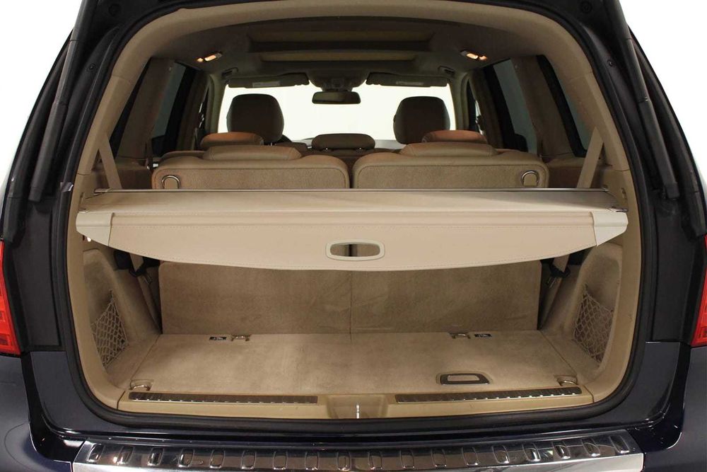 Щора за багажник Mercedes GL X166 2012–2015, бежова, алуминий и PVC