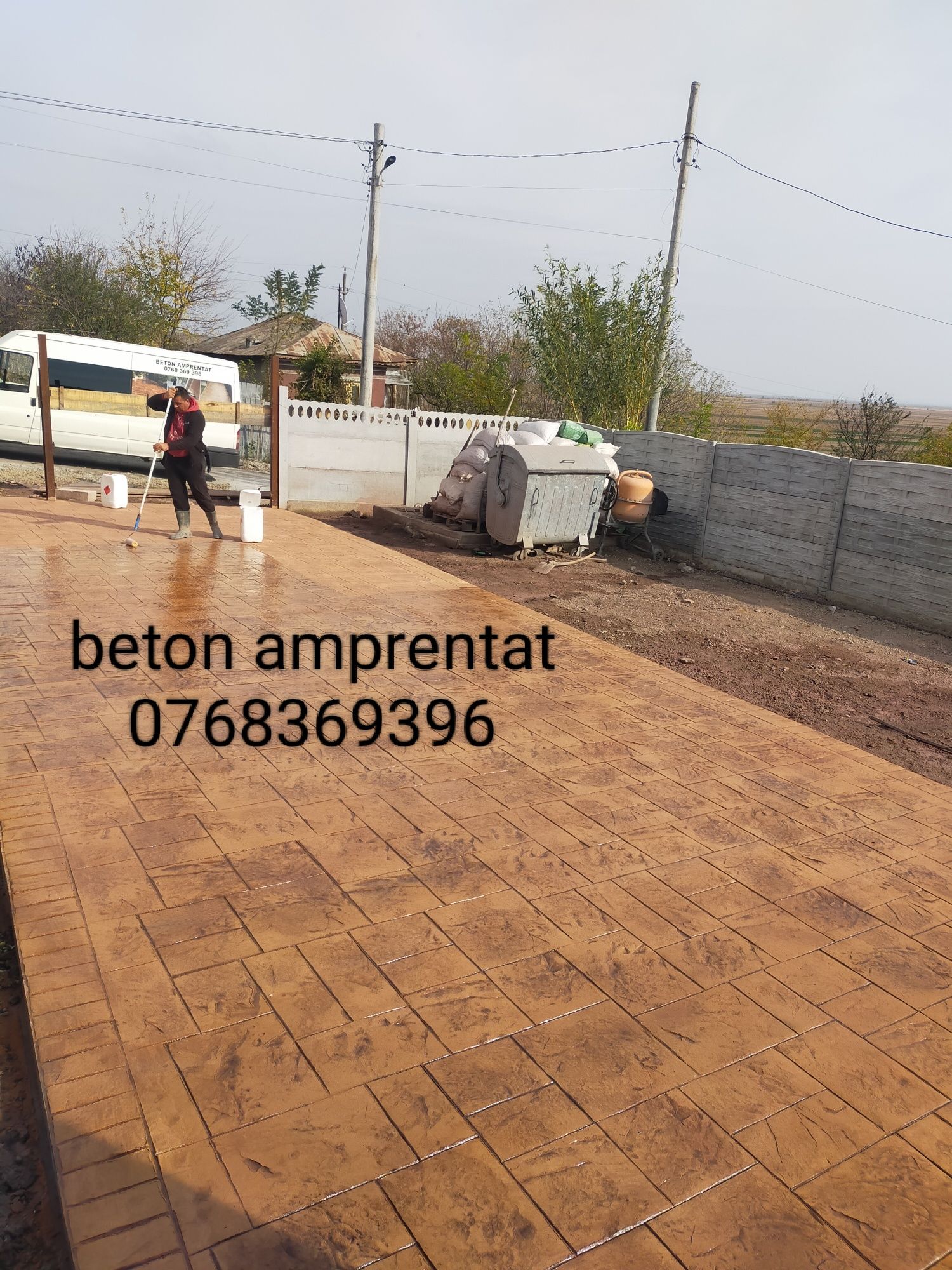 Beton  amprentat