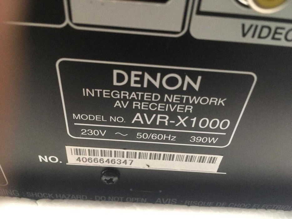 DENON AVRX 1000 nou la cutie