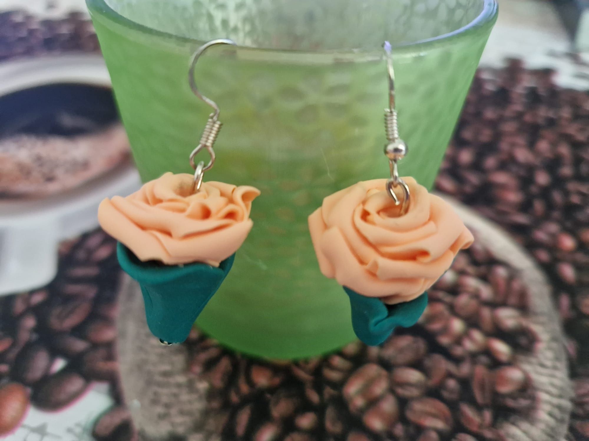 Cercei handmade din fimo