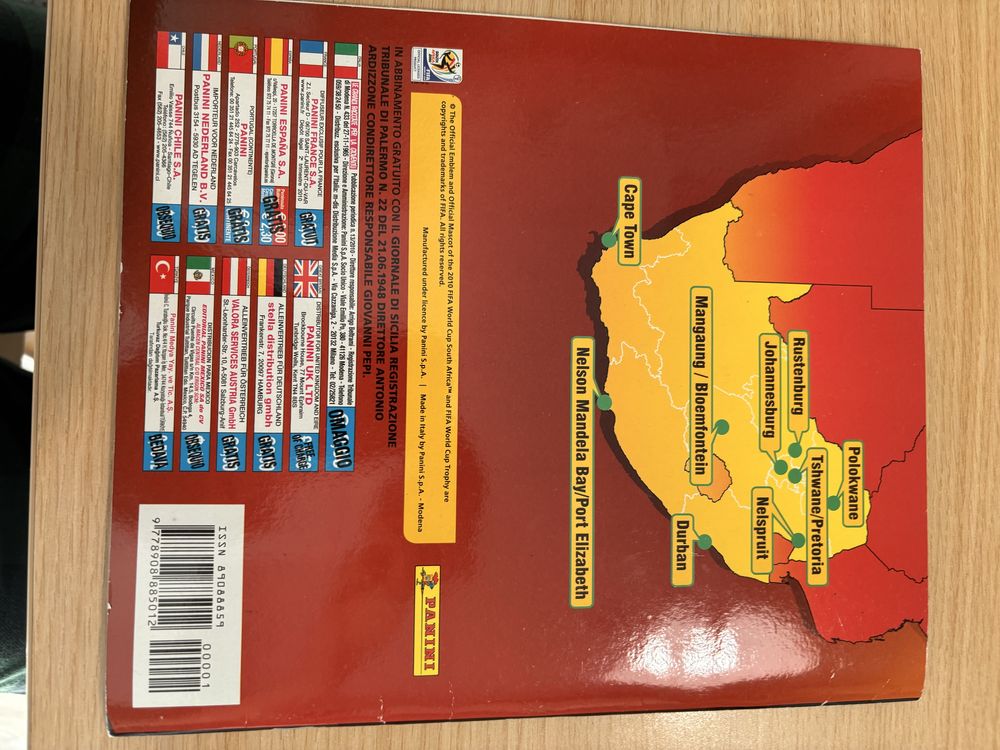 Album Panini WC 2010 Africa de Sud full