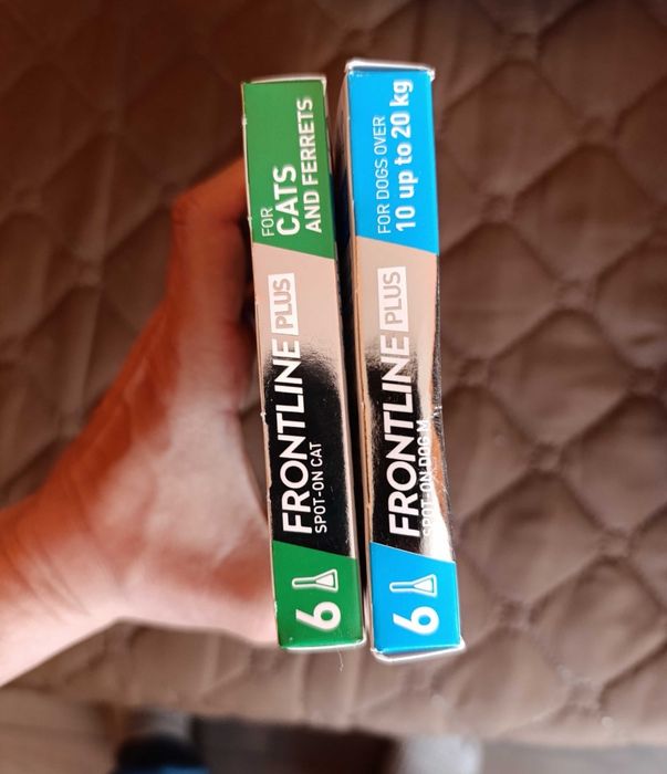 Frontline PLUS –  за котки против бълхи кърлежи фронтлайн паразити