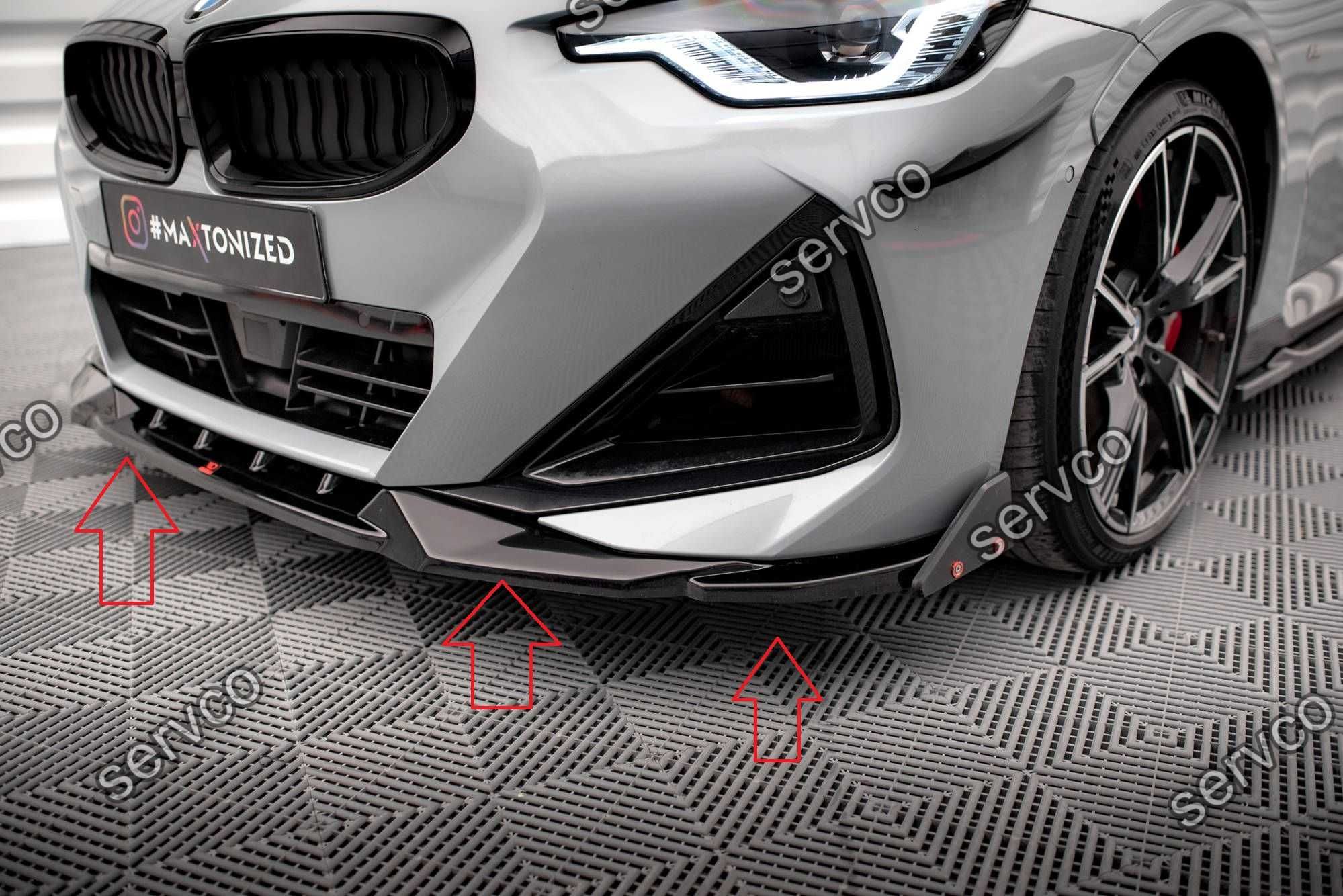 Pachet Body kit tuning Bmw Seria 2 Coupe M240i G42 2021- v22 Design