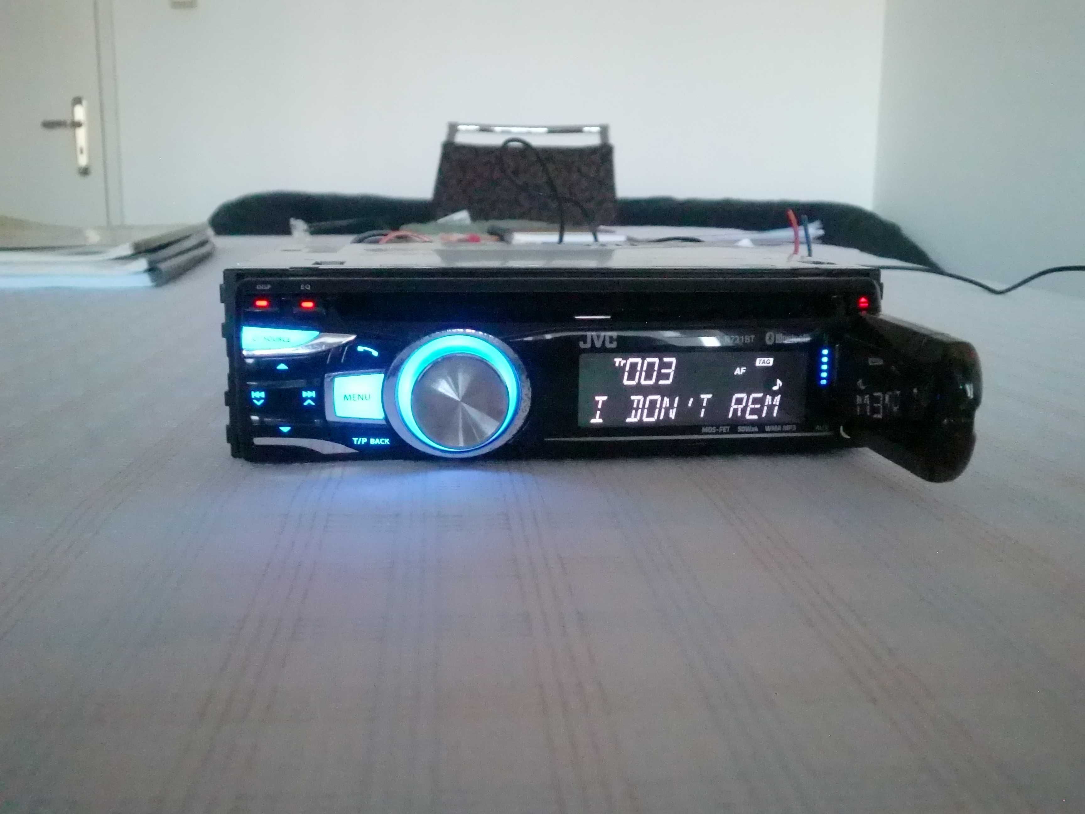 Bluetooth.USB ,CD,AUX player JVC KD-R721BT