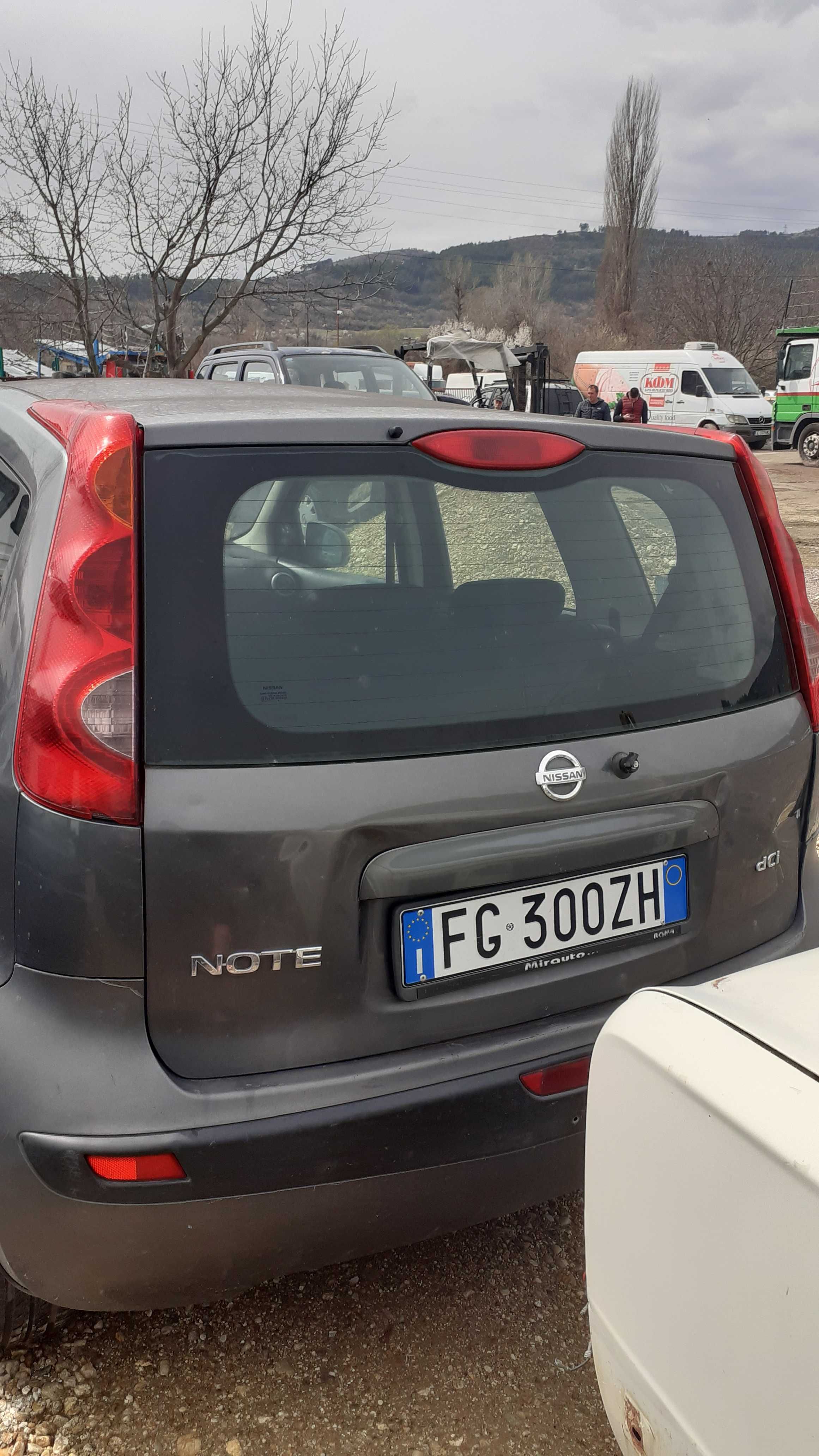 Nissan Note-1.5 дизел/68к.с./2006г-на части