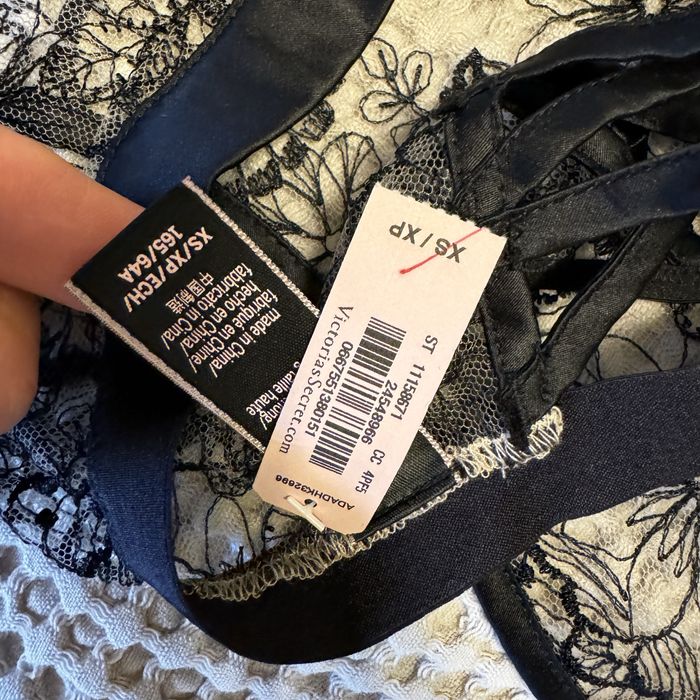 Victorias Secret Embroider LUXE Mini Lace Up High Waist bikini