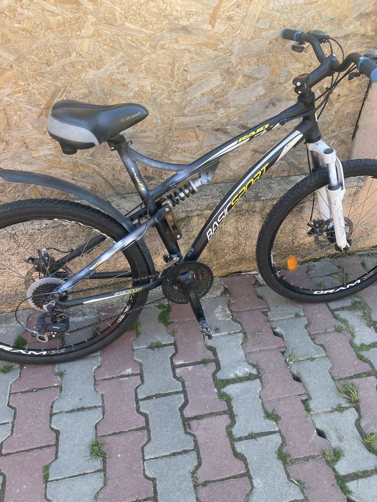 Bicicleta full suspension basicsport