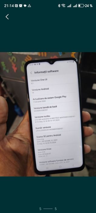 Samsung Galaxy M33 5G / 128GB / 6GB Rami 
Android 14