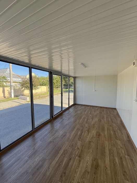 Vand containere modulare gri antracit vitrina