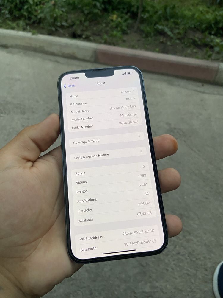 Iphone 13 pro max 256 gb