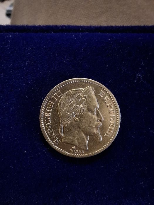 Лот Златни монети Наполеон 20 франка Злато