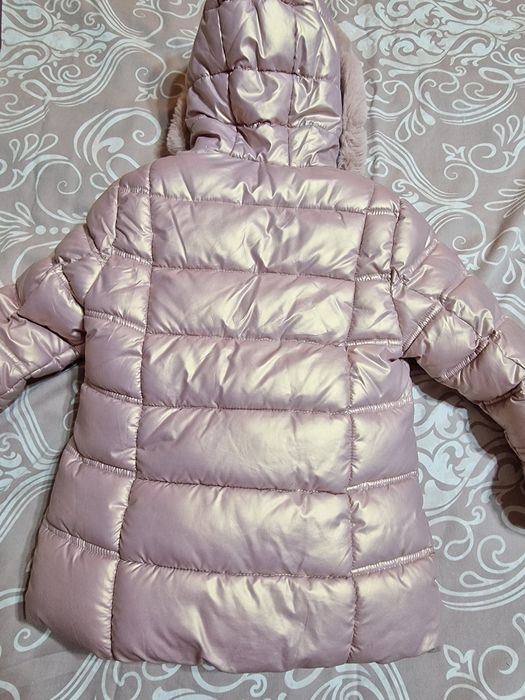 Пухено яке за момиченце
