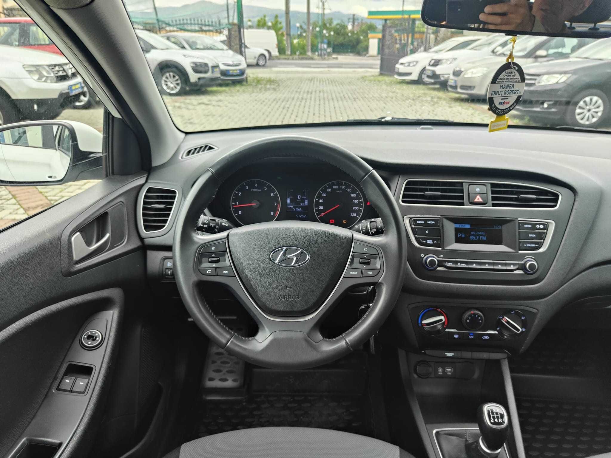 Hyundai i20 2019 Euro6, 4 cilindri clasic fara turbo, RAR efectuat