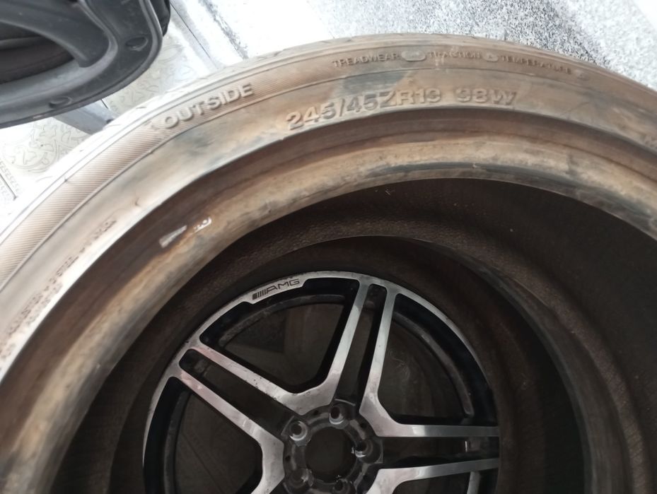 R19 245/45 tracker 1,2 byd malibu 2 mersdes diska