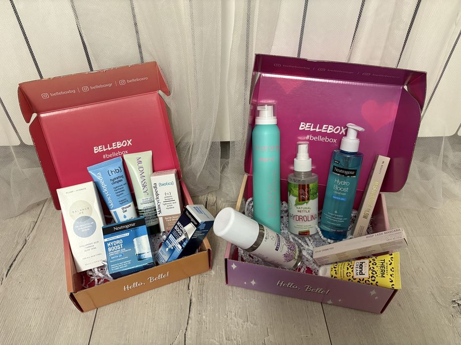 Продукти Bellebox, Neutrogena, Mi amante, Kylie cosmetics