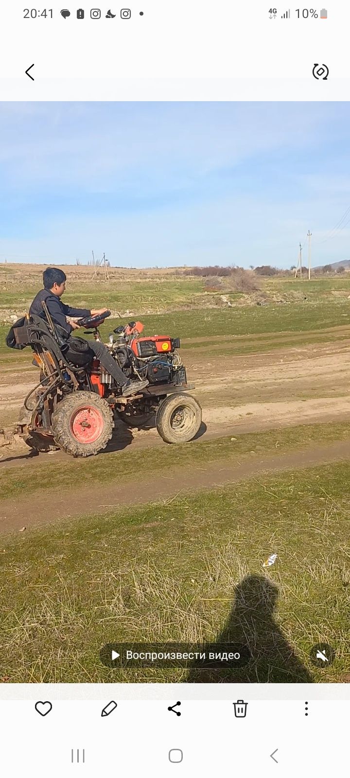 Mini traktor zubir