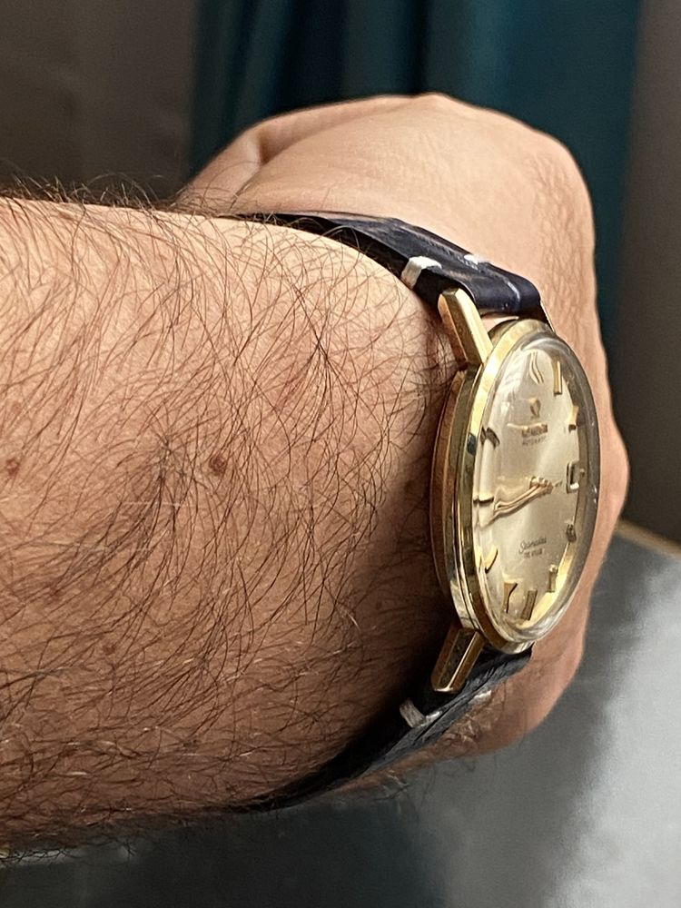 Ceas Omega Seamaster De Ville ,aur 14K