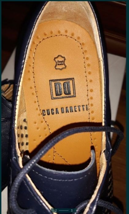 Туфли, Итальянского бренда DD (Duca Daretti).