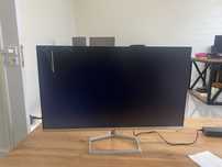 HP monitor 27, ekrani ketib qogan