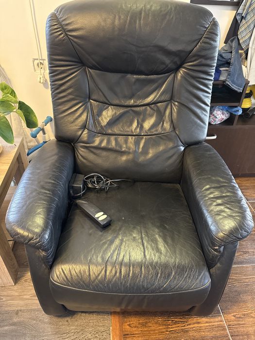 Vand fotoliu extensibil piele
