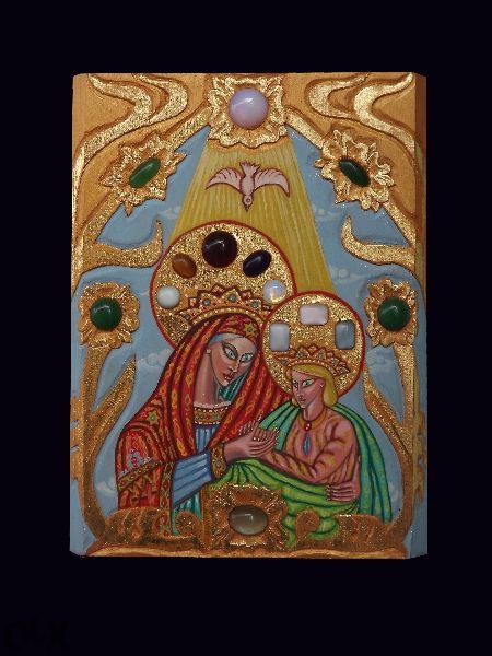 Икона - Богородица с младенеца