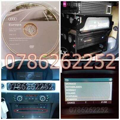 DVD CD Harti Navigatie Auto 2020 BMW,Audi,Mercedes,Opel,Renault,VW etc