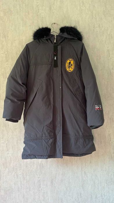 Зимняя  куртка удлиненная на мальчика