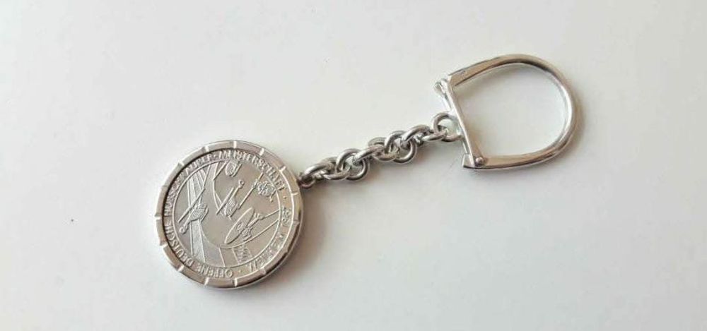 Breloc din argint 925 , "Elicopter Club", Germania