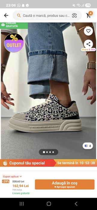 Adidasi femei marimea 36