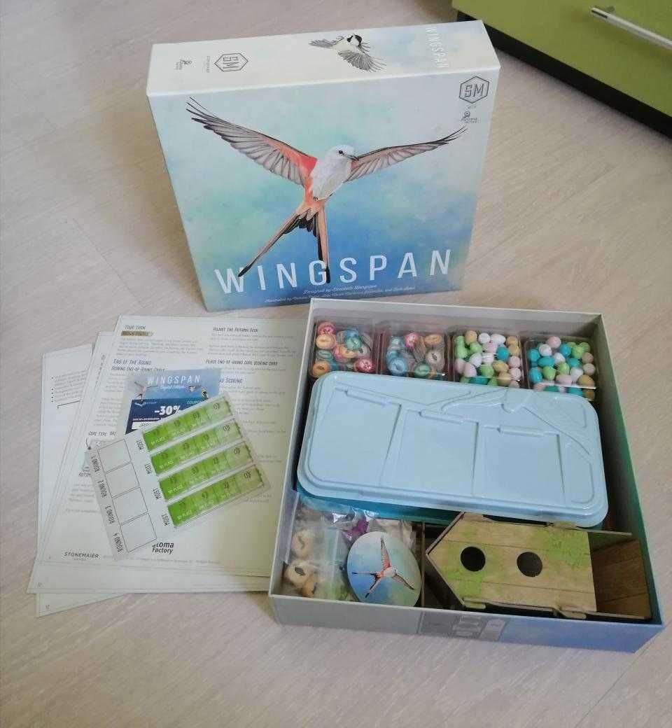 Настолна игра Wingspan - Swift Starter Pack английско издание