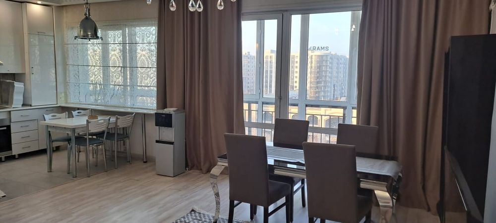 Сдам в аренду 2-комн. Толе би Жарокова,— уютная, тёплая с видом на Тол