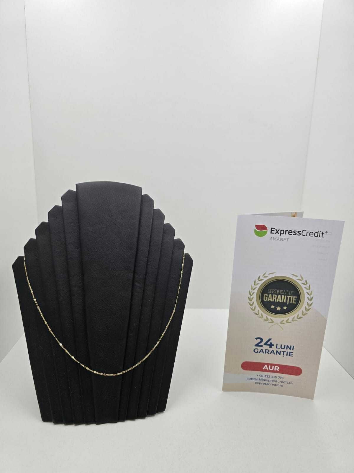 Lanut aur 14K 2.10 (Ag25 Belvedere B.38962)- Garantie 2 Ani!
