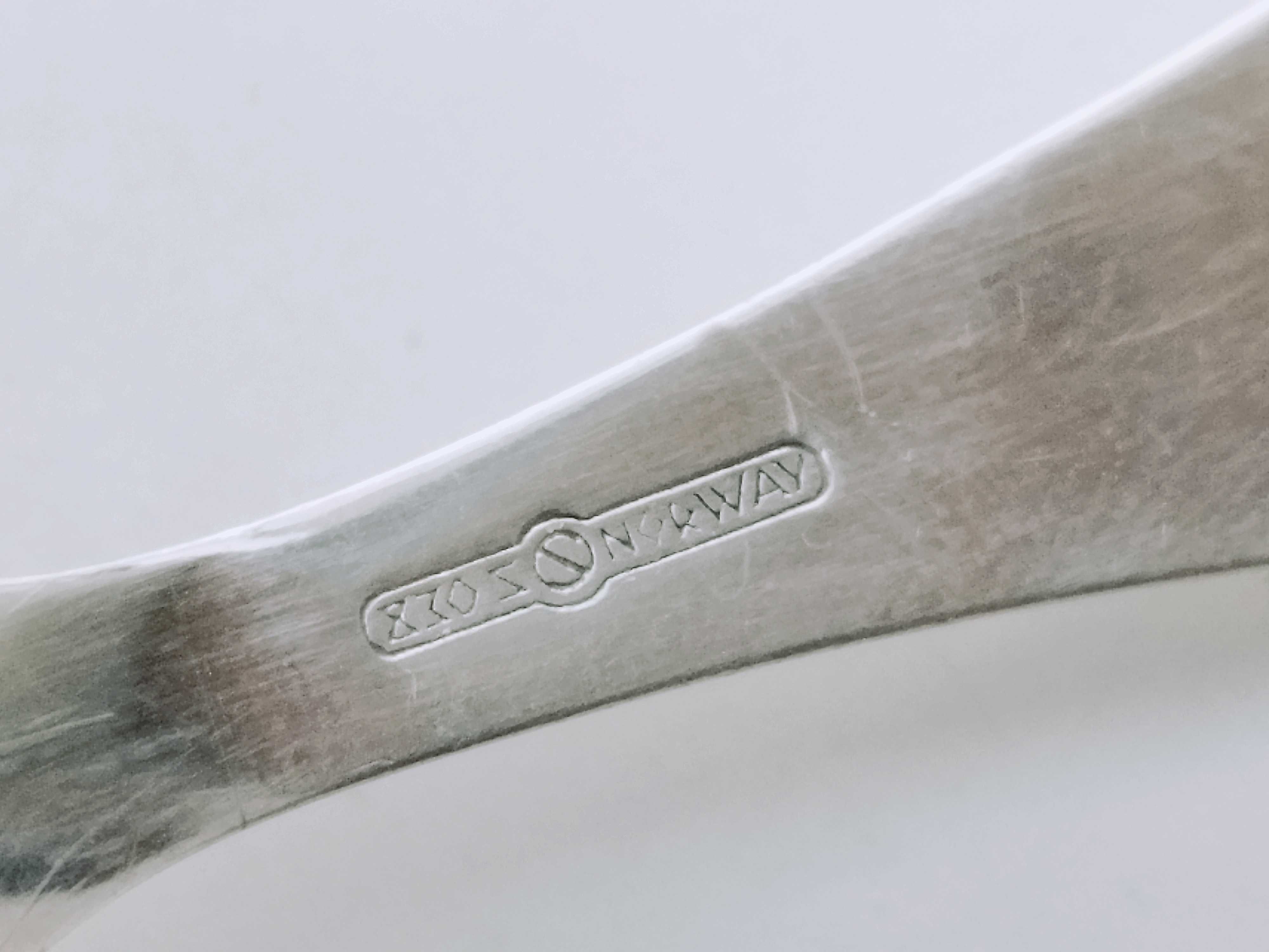 Lingura Argint 830 Norvegia , model cu pesti