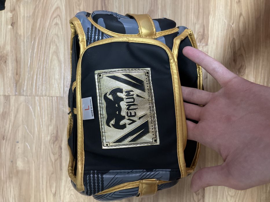 Боксерский шлем на липучке